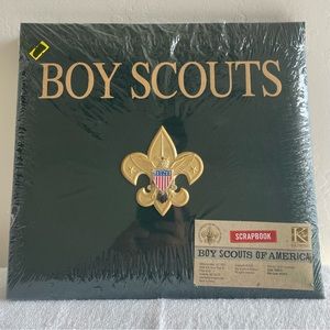 K&Company Boy Scouts of America Scrapbook Album Green Emblem 12x12 2005 NEW